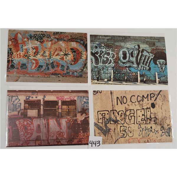 New York City Graffiti Atlantis Studios Postcards 7