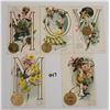 Image 2 : US State Girls by Platinachrome Co. 15 Postcards