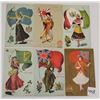 Image 2 : International Country Girl Postcards 16