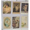 Image 4 : Pretty Lady Postcard Album Approx. 200