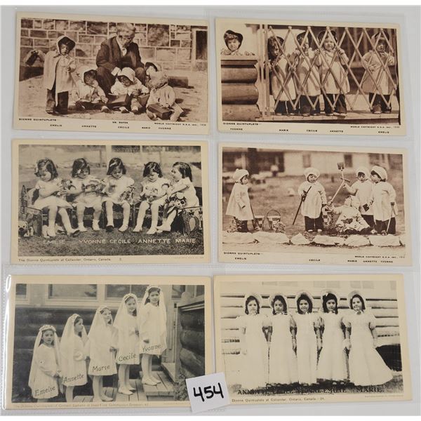 Dionne Quintuplets Canada Postcards 6