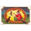 Image 1 : The Mysteries of Halloween Witch in Pumpkin with Cat & Owl Holiday PC
