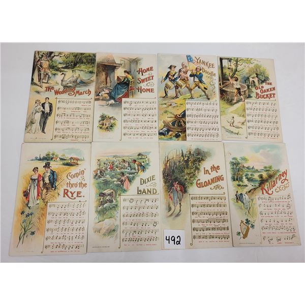Music - Songs on Greeting Postcards 15