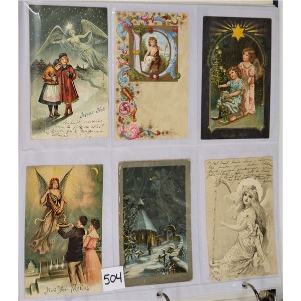Angels Holiday Greeting Album 145+ Postcards