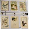 Image 4 : Winsch Easter Holiday Greeting Postcard Album Approx. 120