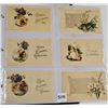 Image 5 : Winsch Easter Holiday Greeting Postcard Album Approx. 120