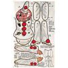 Image 1 : "Toy Town" Paper Doll Clown Postcard