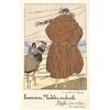 Image 1 : Art Deco Ladies Fur Advertising Postcard