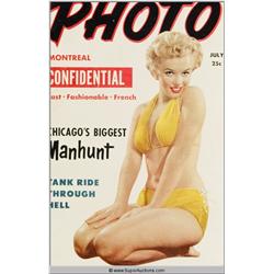 Marilyn Monroe Cover Girl Color Transparency Slide