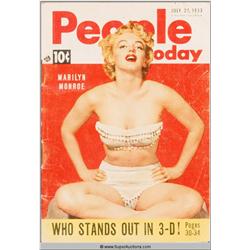 Marilyn Monroe Cover Girl Color Transparency Slide