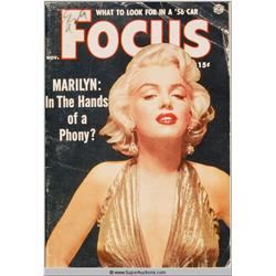 Marilyn Monroe Cover Girl Color Transparency Slide