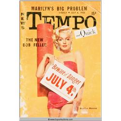 Marilyn Monroe Cover Girl Color Transparency Slide