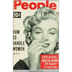 Marilyn Monroe Cover Girl Color Transparency Slide