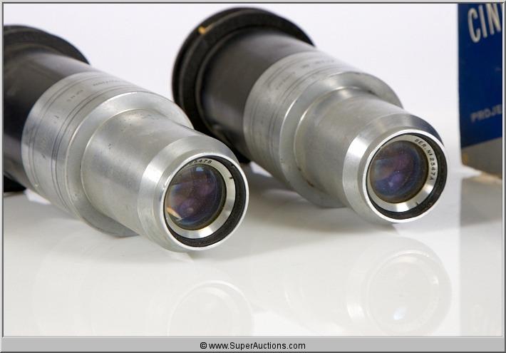 Objectif Wollensak Raptar 65mm F/6.8 Grand Angle - Pour Appareil 6x9cm - Occasion