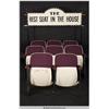 Image 1 : Theater Seats "John Travolta & L. Ron Hubbard" Name Plates with Sign