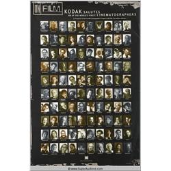 "Kodak Salutes Cinematographers" Poster