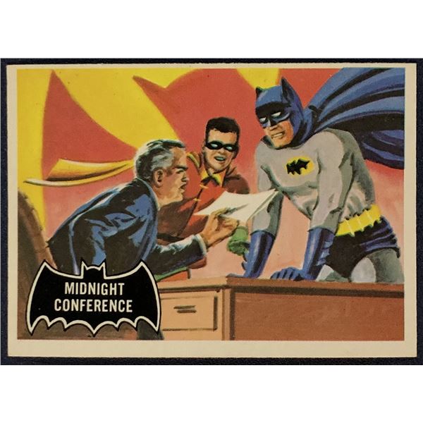1966 TOPPS BATMAN - MIDNIGHT CONFERENCE