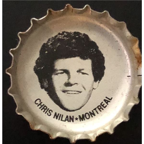 1980-81 PEPSI NHL BOTTLE CAPS - CHRIS NILAN