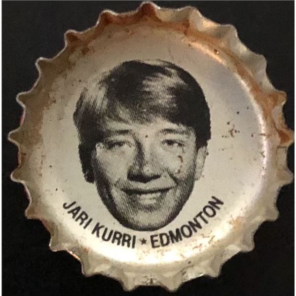 1980-81 PEPSI NHL BOTTLE CAPS - JARI KURRI (HOF)