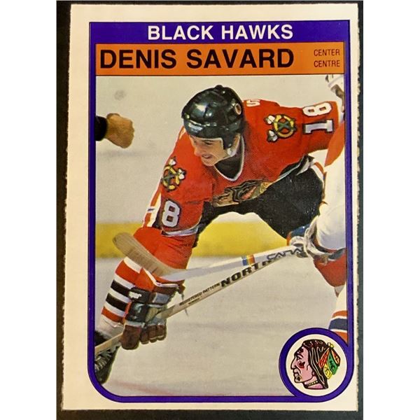 1982-83 O-PEE-CHEE DENIS SAVARD (HOF)