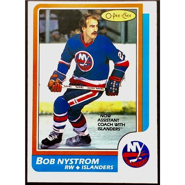1986-87 O-PEE-CHEE BOB NYSTROM