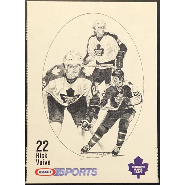 1987 KRAFT FOODS RICK VAIVE