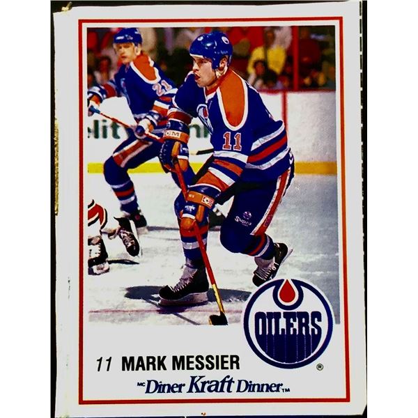 1989-90 KRAFT DINNER MARK MESSIER (HOF)