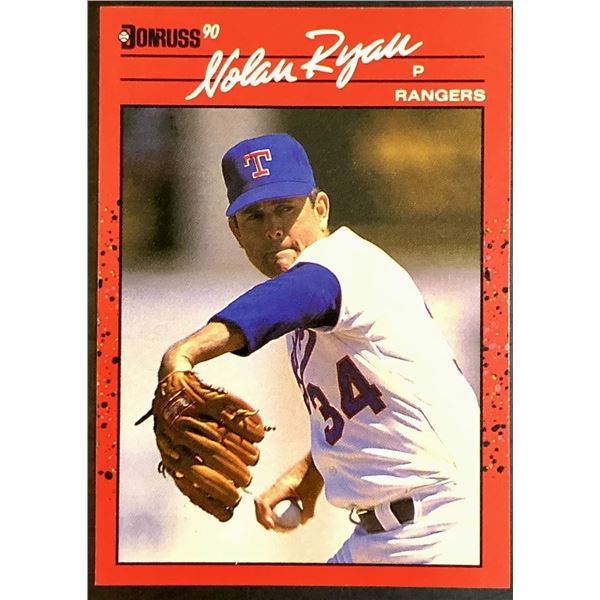1990 DONRUSS NOLAN RYAN (HOF)