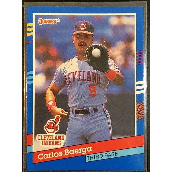 1991 DONRUSS CARLOS BAERGA ROOKIE CARD