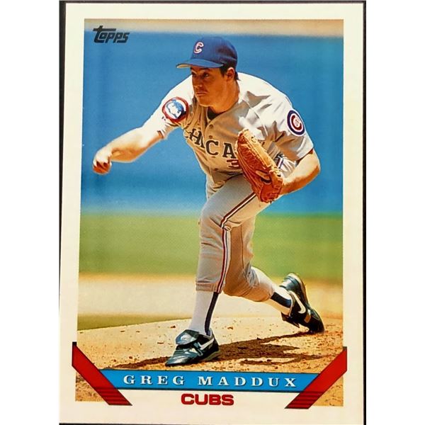 1993 TOPPS GREG MADDUX (HOF)