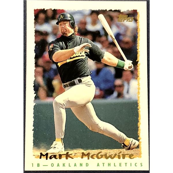 1995 TOPPS MARK McGWIRE