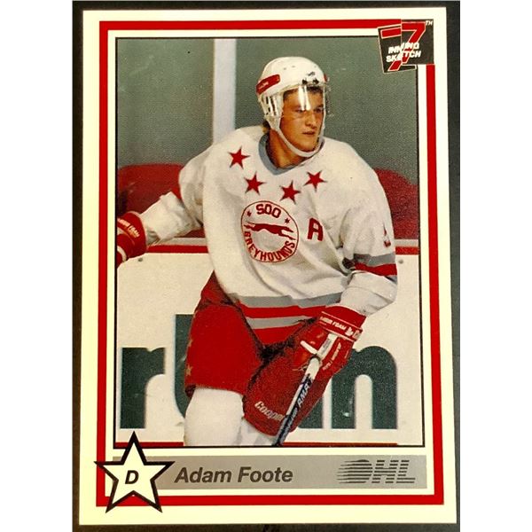 1990-91 SOO GREYHOUNDS (OHL) - ADAM FOOTE