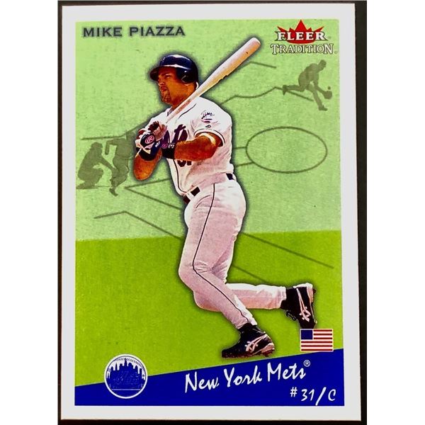 2002 FLEER TRADITION MIKE PIAZZA (HOF)