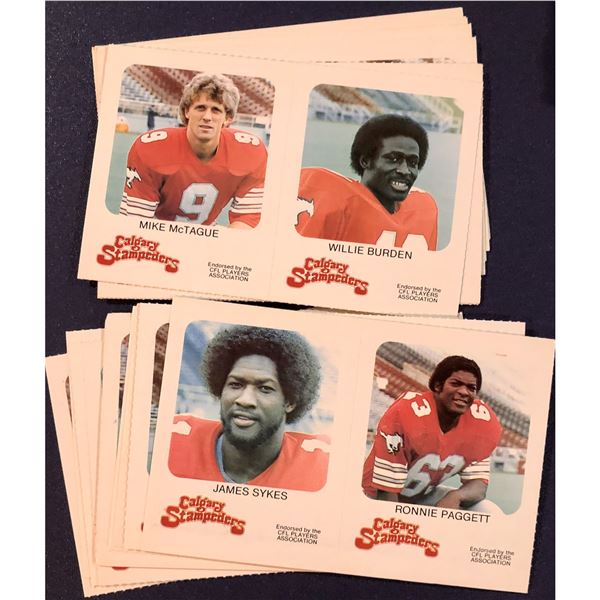 1982 RED ROOSTER CALGARY STAMPEDERS SET