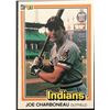 Image 1 : 1981 DONRUSS JOE CHARBONEAU ROOKIE CARD