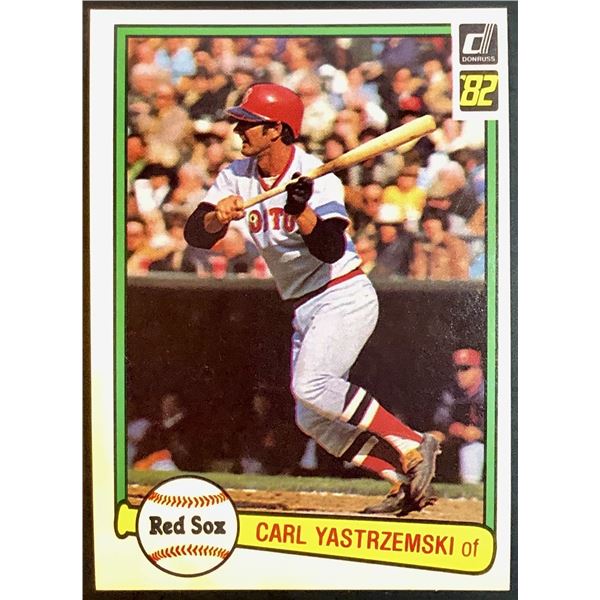 1982 DONRUSS CARL YASTRZEMSKI (HOF)