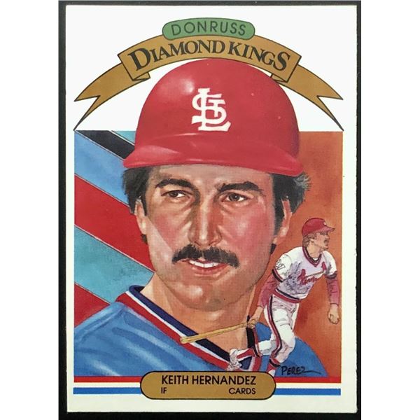 1982 DONRUSS DIAMOND KING KEITH HERNANDEZ (HOF)