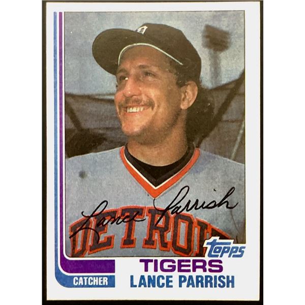 1982 TOPPS LANCE PARRISH