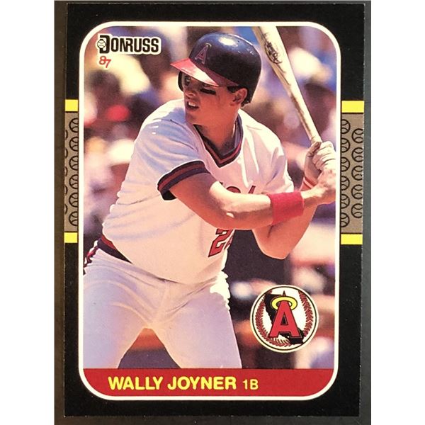 1987 DONRUSS WALLY JOYNER ROOKIE CARD