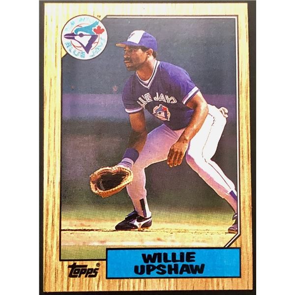 1987 TOPPS WILLIE UPSHAW