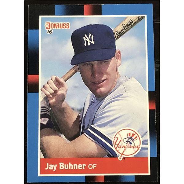 1988 DONRUSS JAY BUHNER ROOKIE CARD