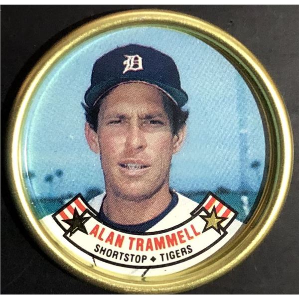 1988 TOPPS BASEBALL COIN - ALAN TRAMMELL (HOF)