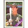 Image 1 : 1988 TOPPS JOSE CANSECO