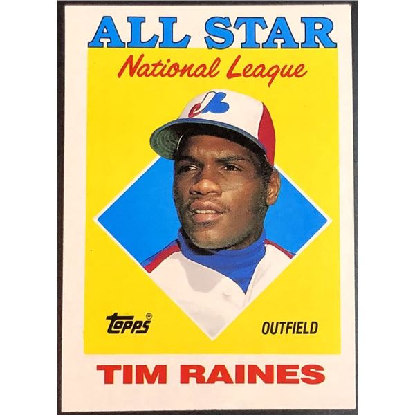 1988 TOPPS TIM RAINES (HOF)