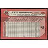 Image 2 : 1989 BOWMAN PETE HARNISCH ROOKIE CARD