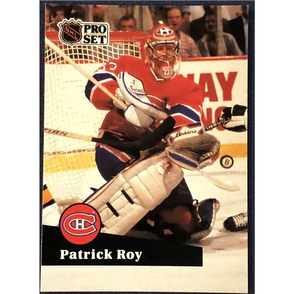 1991-92 PRO SET PATRICK ROY (HOF)