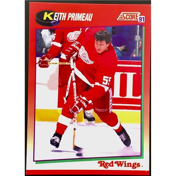 1991-92 SCORE KEITH PRIMEAU ROOKIE CARD