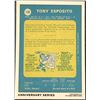 Image 2 : 1992-93 O-PEE-CHEE ANNIVERSARY TONY ESPOSITO (HOF)