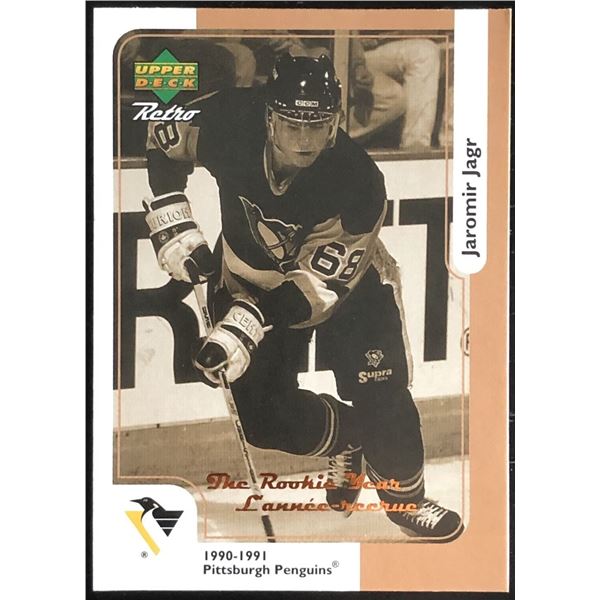 1999-2000 UPPER DECK RETRO JAROMIR JAGR (HOF)