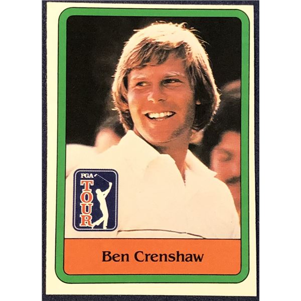 1981 DONRUSS PGA GOLF BEN CRENSHAW ROOKIE CARD